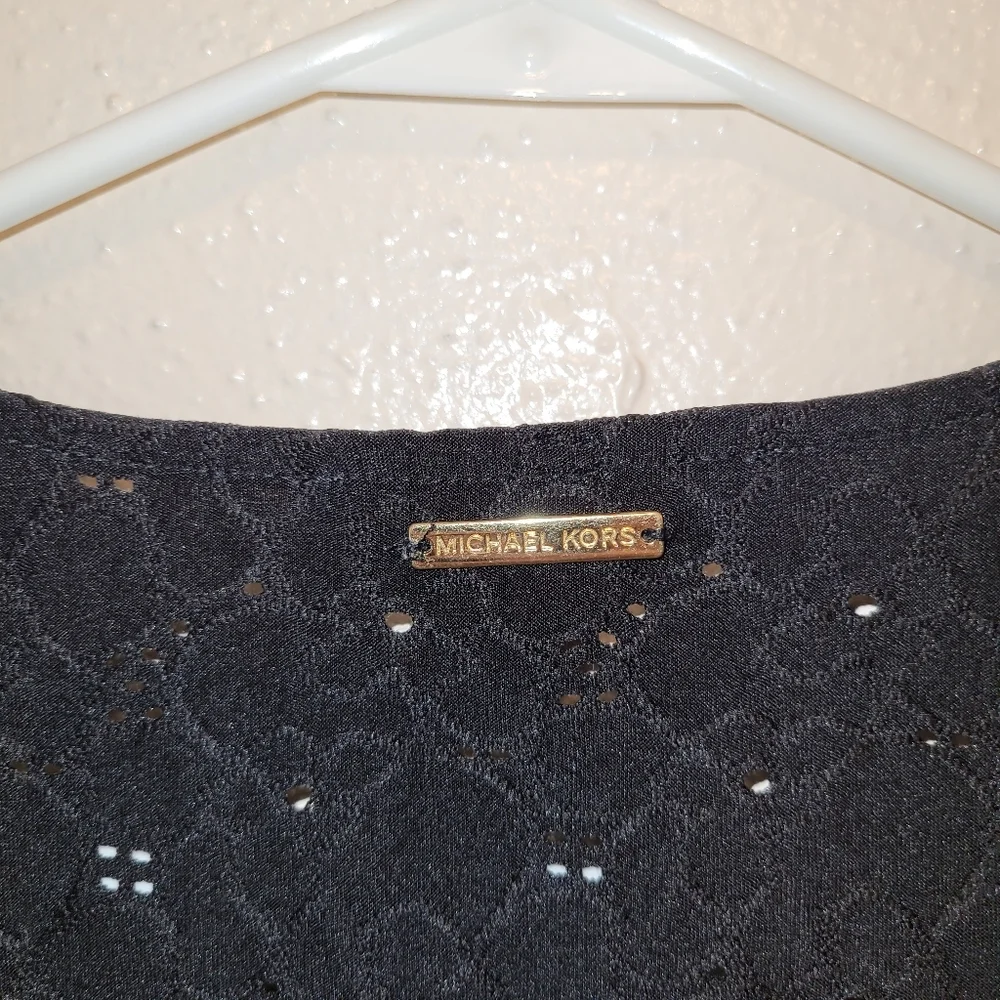Michael Kors Black Lace Blouse - Picture 5 of 6